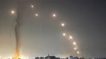 فيديو: صواريخ حديثة تسرع نحو تل أبيب