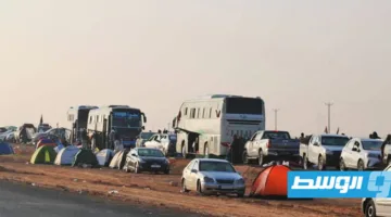 “قافلة الثبات”: الحوار متواصل بشأن الانتقال من الأراضي الليبية نحو معبر السلوم