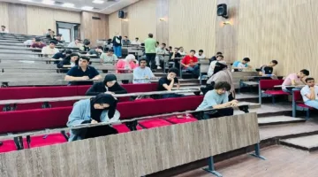 ختام فترة الامتحانات في جامعة حلوان الدولية للتكنولوجيا
