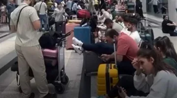 فيديو: ازدحام شديد وانتظار طويل في مطار بيروت!