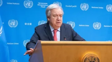 جوتيريش يعبر عن انزعاجه من الغارات الإسرائيلية على المنشآت النووية الإيرانية