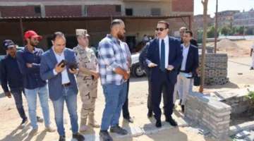 محافظ المنوفية يزور موقع تطوير ومدى الإنجاز في مدخل شبين الكوم الجديد