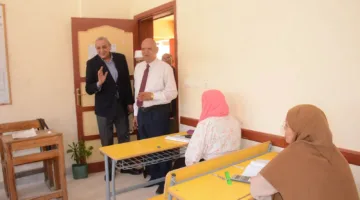 صور: محافظ الغربية يزور لجان امتحانات الثانوية الأزهرية
