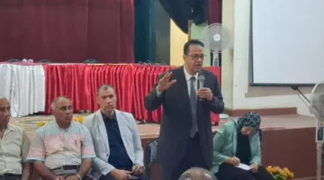 بالصور.. وكيل وزارة التعليم في الغربية يركز على أهمية الالتزام بقواعد امتحانات الثانوية العامة.