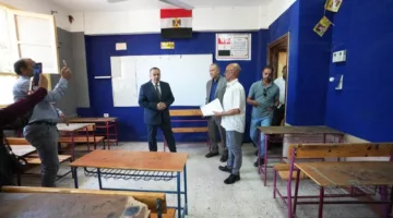 محافظ أسيوط يستعرض استعدادات المدارس والكنترول لامتحانات الثانوية العامة 2025.. صور