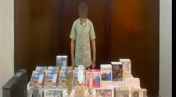 احتجاز شخص لتشغيله محطة بث تلفزيوني لاسلكية غير مصرح بها في المرج