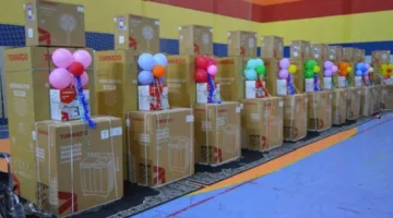 محافظ المنوفية يوزع 80 جهاز عروس على الفتيات اليتيمات المستعدات للزواج بالتعاون مع مؤسسة العربي