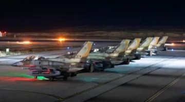هجوم إسرائيلي على معسكر الإمام حسن في مدينة كرمانشاه غرب إيران