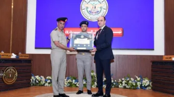 الأكاديمية العسكرية تحتفل بتخريج الدورة التدريبية الرابعة لموظفي هيئة الرقابة الإدارية