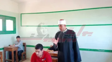 شهاوي يراقب امتحان «الفيزياء» لطلاب الثانوية الأزهرية