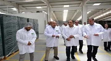 رئيس الوزراء يزور شركة مغربي الزراعية في محافظة البحيرة.