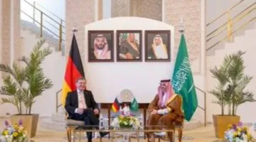 وزير الخارجية يستضيف نظيره الألماني
