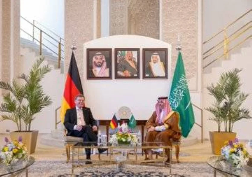 وزير الخارجية يستضيف نظيره الألماني وزير الخارجية يستضيف نظيره الألماني