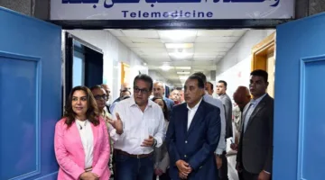 رئيس الوزراء يزور مستشفى وادي النطرون التخصصي للتفقد.