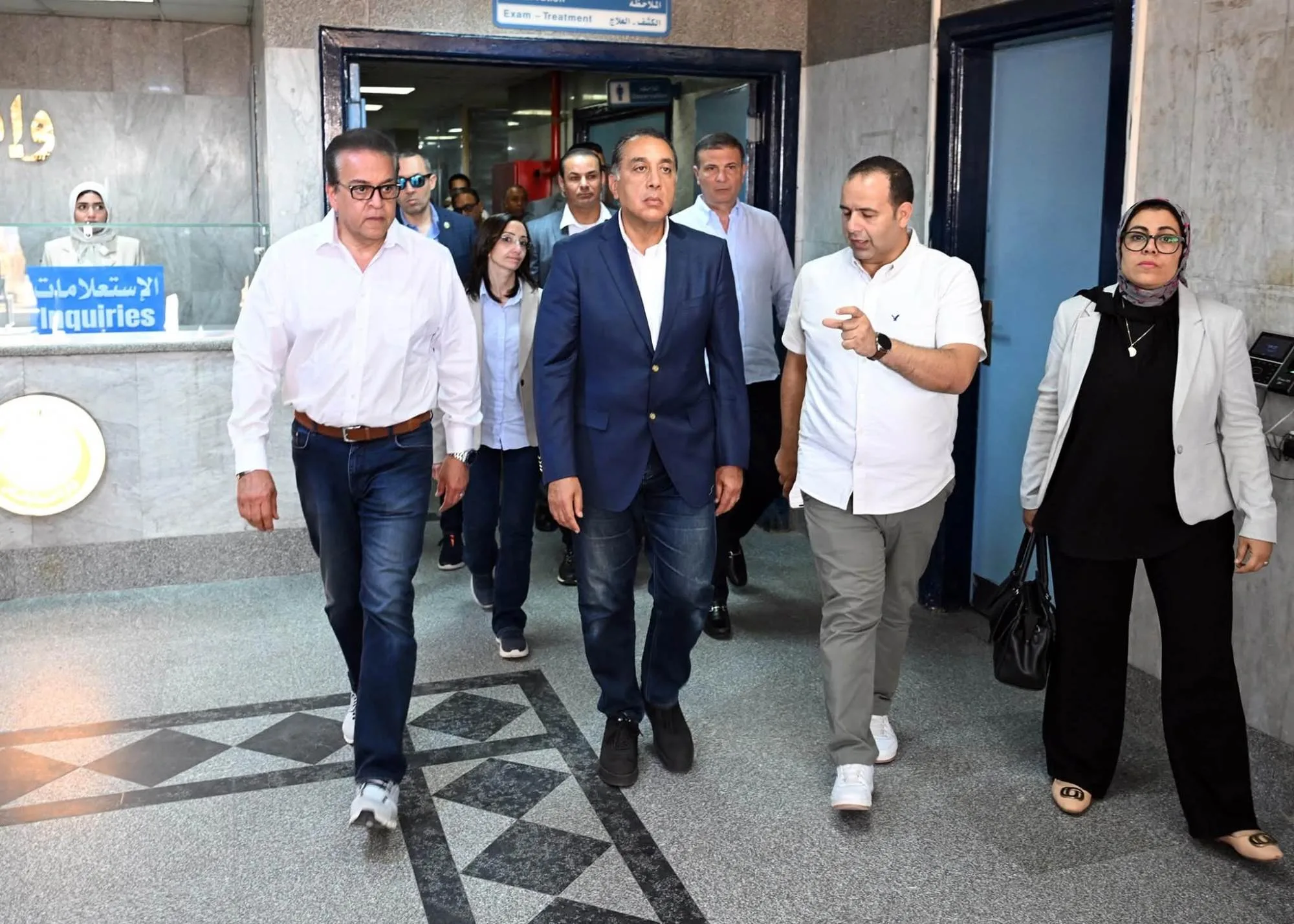 رئيس الوزراء يزور مستشفى وادي النطرون التخصصي. رئيس الوزراء يزور مستشفى وادي النطرون التخصصي.