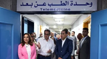 رئيس الوزراء يقوم بزيارة مستشفى وادي النطرون التخصصي في محافظة البحيرة