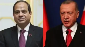 السيسي وأردوغان يؤكدان رفضهما القاطع لتهجير الفلسطينيين من أراضيهم.