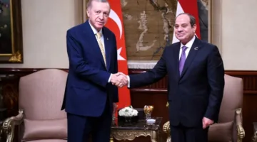 السيسي وأردوغان يحذران من خطر تحول الشرق الأوسط إلى فوضى شاملة
