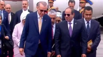 السيسي وأردوغان يؤكدان دعمهم الراسخ لحقوق الفلسطينيين ورفض التهجير أو إنهاء القضية الفلسطينية.
