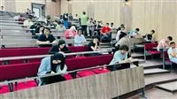 3481 طالبًا وطالبةً أتموا امتحانات نهاية العام الجامعي في جامعة حلوان للتكنولوجيا الدولية