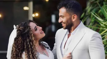 يوسف حشيش يسجل لحظات زفافه مع منة القيعي في فيديو مؤثر