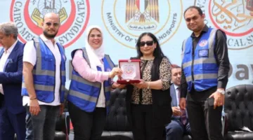 نقابة أطباء القاهرة تحتفي بمؤسس اتحاد أمهات مصر