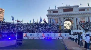 وزيرا الشئون البرلمانية والشباب والرياضة ومحافظ الإسكندرية يشاركون حزب مستقبل وطن في احتفالية أمانة الشباب في عروس البحر الأبيض المتوسط.