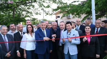 وزير الرياضة ومحافظ الإسكندرية يحضران المؤتمر الصحفي للبطولة العالمية للبادل