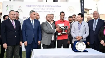 أحمد مرجان يتصدر بطولة كأس مصر المغلقة للجولف | تعرف على الفائزين
