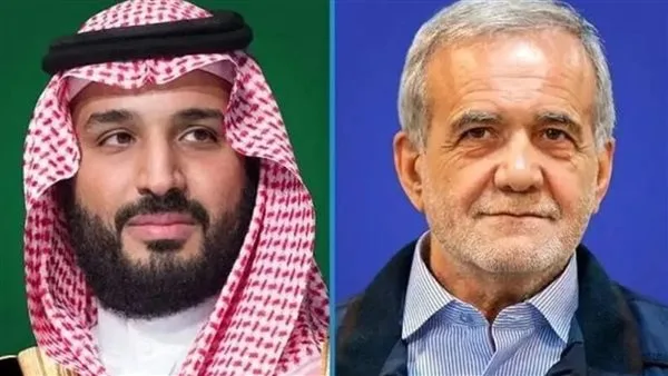 تفاصيل… مكالمة هاتفية بين الرئيس الإيراني وولي العهد السعودي