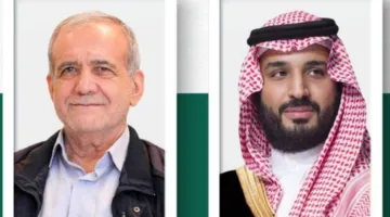 ولي العهد يعرب عن عزائه للرئيس الإيراني في ضحايا الاعتداءات الإسرائيلية