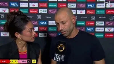 خافيير ماسكيرانو: إنتر ميامي كان يستحق الفوز على الأهلي وأنا سعيد بالتعادل.. وقد تخلصنا من التوتر في النصف الثاني من المباراة.