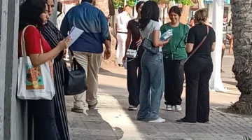 طالبات الإسكندرية تتوجه إلى لجان امتحانات الثانوية العامة