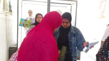بدء عمليات التفتيش على طلاب الثانوية العامة قبل دخولهم قاعات الامتحانات