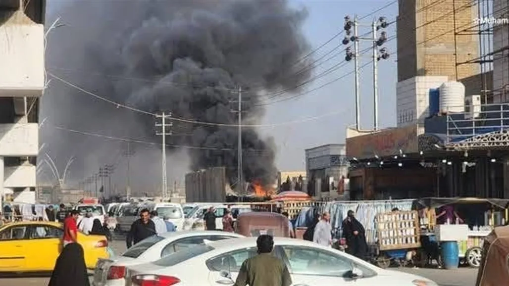 حريق جديد في سوق هرج بالناصرية خلال 5 أيام (فيديو) حريق جديد في سوق هرج بالناصرية خلال 5 أيام (فيديو)