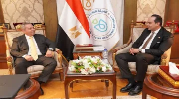 رئيس قطاع الرعاية الصحية يناقش سبل التعاون في مجالات التحول الرقمي والرعاية الذكية.