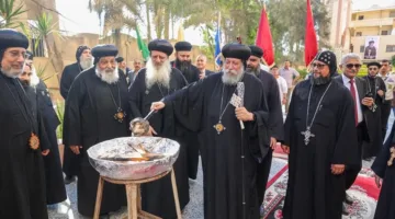 تنصيب نيافة الأنبا إيلاريون على كرسي إيبارشية البحيرة | صور