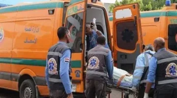 مصرع فردين وجرح 3 آخرين إصابات بالغة جراء حادث اصطدام في المنيا