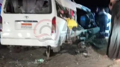 كشف أسماء المشرفين المتضررين من انقلاب الميكروباص في سوهاج كشف أسماء المشرفين المتضررين من انقلاب الميكروباص في سوهاج