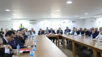 وزير التعليم العالي يراقب تقدم أعمال البناء في الحرم الجديد للجامعة الفرنسية