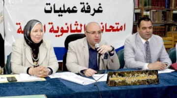 تنظيم اختبارات الثانوية العامة “في أول أيامها” في بني سويف