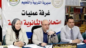محافظ بني سويف يتفقد سير امتحانات الثانوية العامة ويؤكد انتظامها