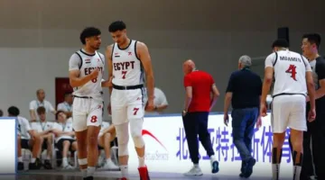 المنتخب الأولمبي المصري يعيد انتصاره على ألمانيا في بطولة تحدي السلة للشباب