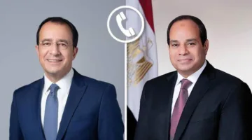 عاجل.. الرئيس السيسي يُبلغ نظيره القبرصي أن الحلول السلمية هي الوسيلة الوحيدة لضمان الاستقرار.