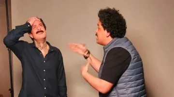 أحمد الفيشاوي يشارك لقطات من وراء الكواليس لفيلم “رهبة وراء مصنع الكراسي”