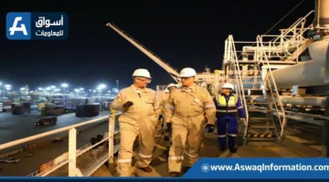 وزير البترول يزور ميناء الإسكندرية لمتابعة تجهيز سفينة التغييز “Energos Power”