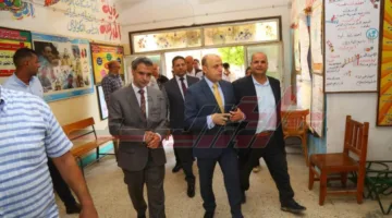 عبدالمعطي وجودة يتفقدان سير امتحانات الثانوية العامة في كفر الشيخ ويؤكدان انتظامها