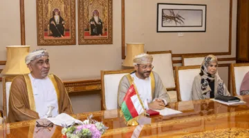 سلطنة عُمان وألمانيا تناقشان تعزيز التعاون الثنائي وتطورات الأوضاع في المنطقة