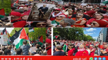 عشرات الآلاف يتظاهرون في لندن وبرلين احتجاجاً على حرب الإبادة في غزة