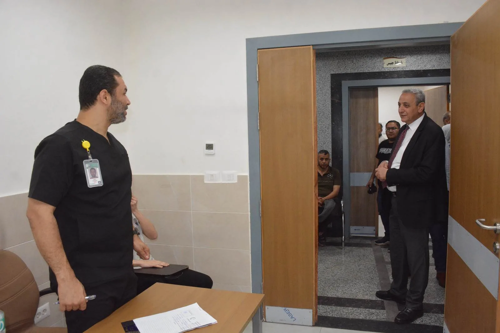 إطلالة بالصورة: محافظ الغربية يستعرض مبادرة “من بدري أمان” في مستشفى طنطا العام